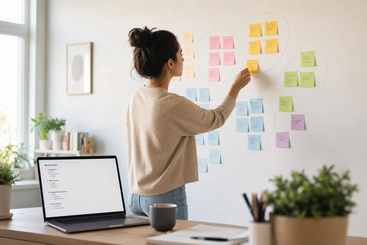 Use topic clusters, intent-led outlines, human edits, smart interlinking, and GEO tactics to rank on Google and get cited in AI answers consistently.