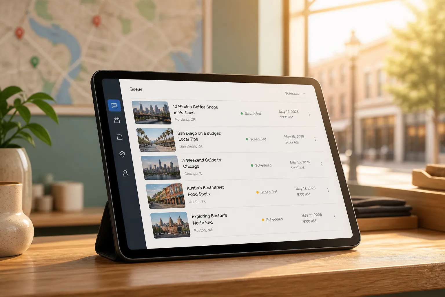 Local SEO automation for SMBs. Map service areas, publish geo pages, build links, and fix indexing with a workflow that improves AI search visibility.